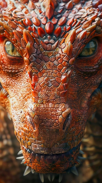 Photo gratuite fantastic detailed dragon