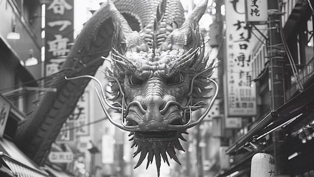 Photo gratuite fantastic detailed dragon