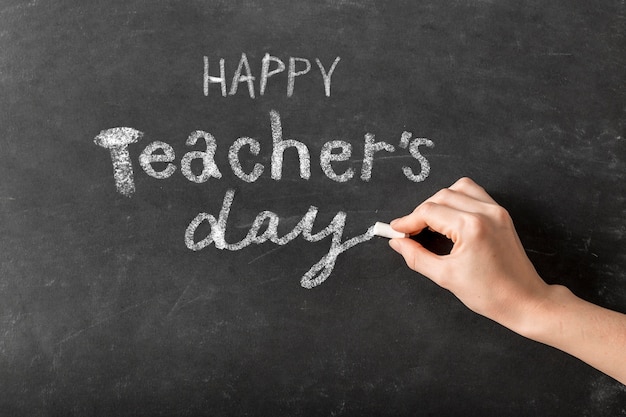 Félicitations pour la journée des enseignants