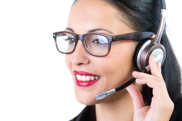 « Femme avec un casque »