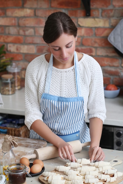 Femme, cuisine