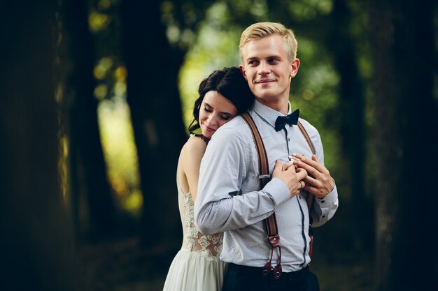 Femme dans l&#39;amour avec son mari