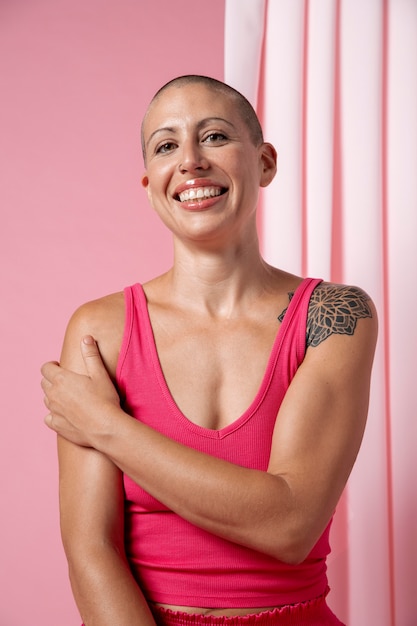 Une femme se remet d'un cancer du sein