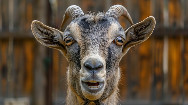 Photo gratuite ferme de chèvres photoréaliste