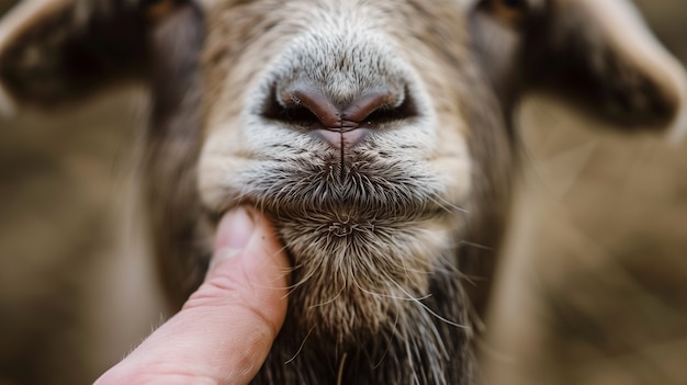 Photo gratuite ferme de chèvres photoréaliste