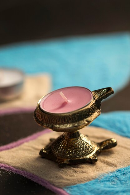 Fête de Diwali de la tradition des lumières