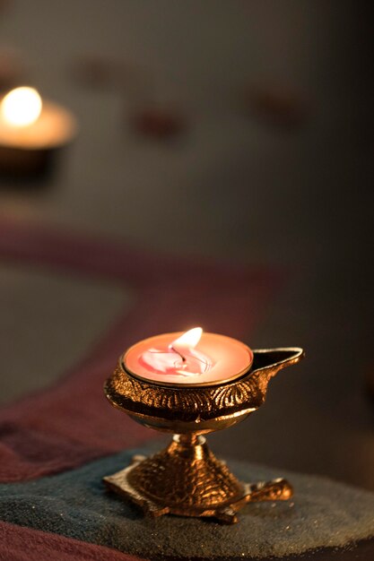 Fête de Diwali de la tradition des lumières