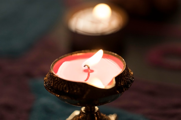 Fête de Diwali de la tradition des lumières