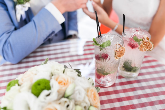 Photo gratuite fête de mariage