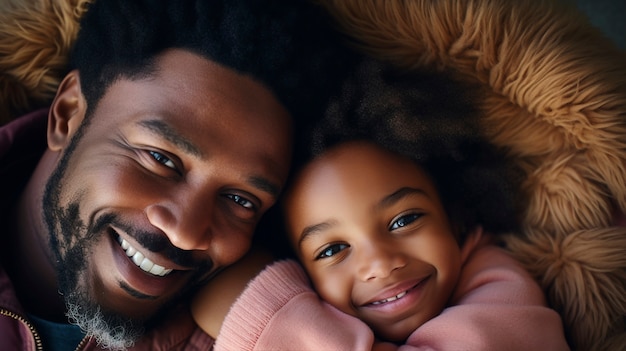 Photo gratuite fête des pères avec l'enfant