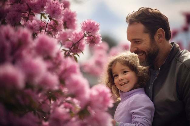 Photo gratuite fête des pères avec l'enfant