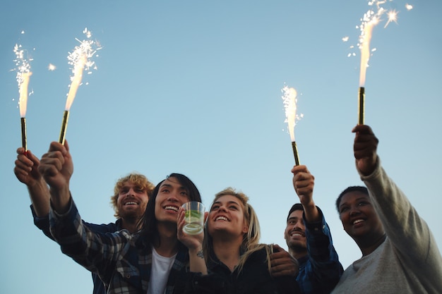 Fête en plein air inoubliable