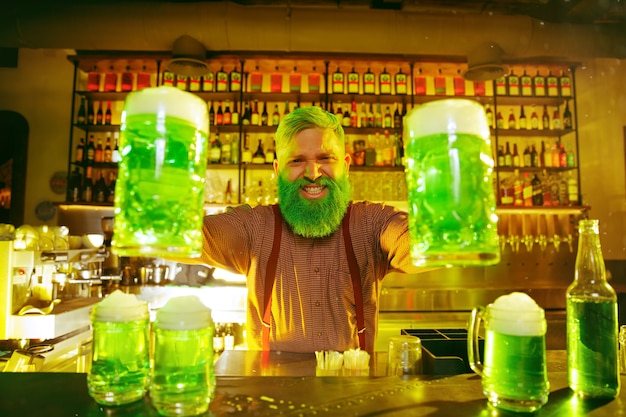 Photo gratuite fête de la saint patrick.