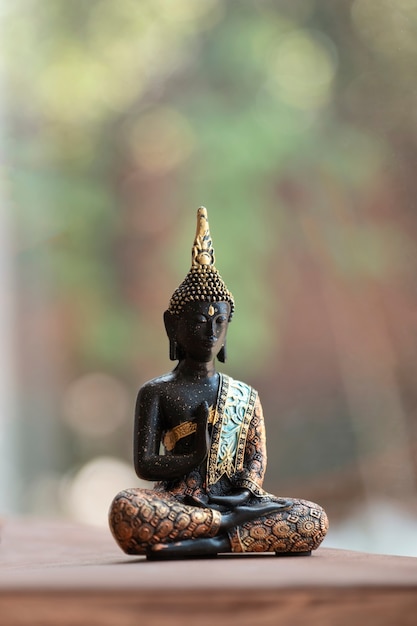 Figurine Bouddha nature morte