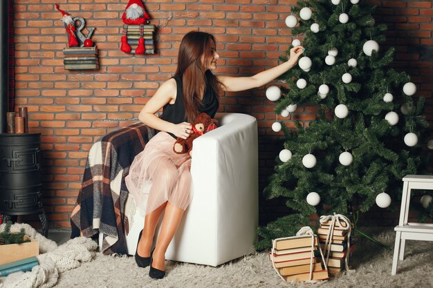 Fille De Noël