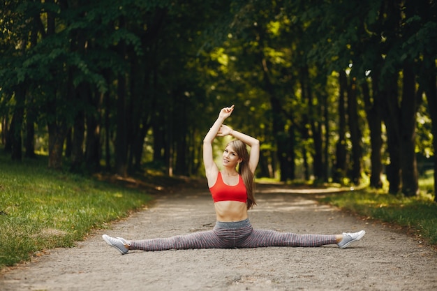 fille sportive