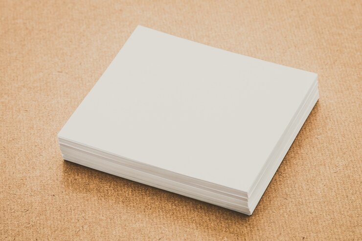 Photo gratuit filtre feuille de bloc-notes de présentation blanc
