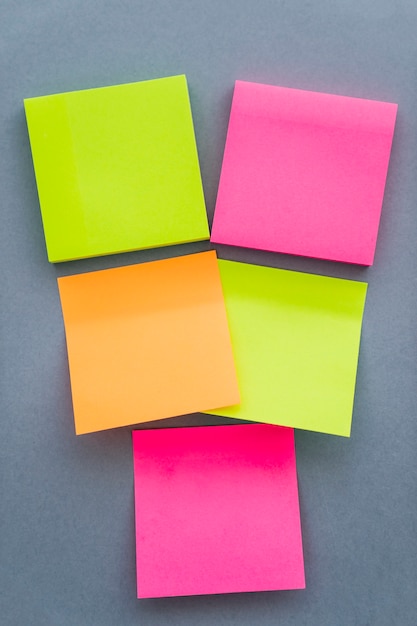 Five post its