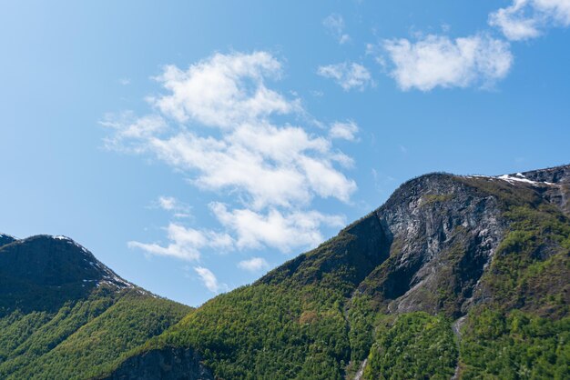 Flam Norvège juin 06 2023 Montagne