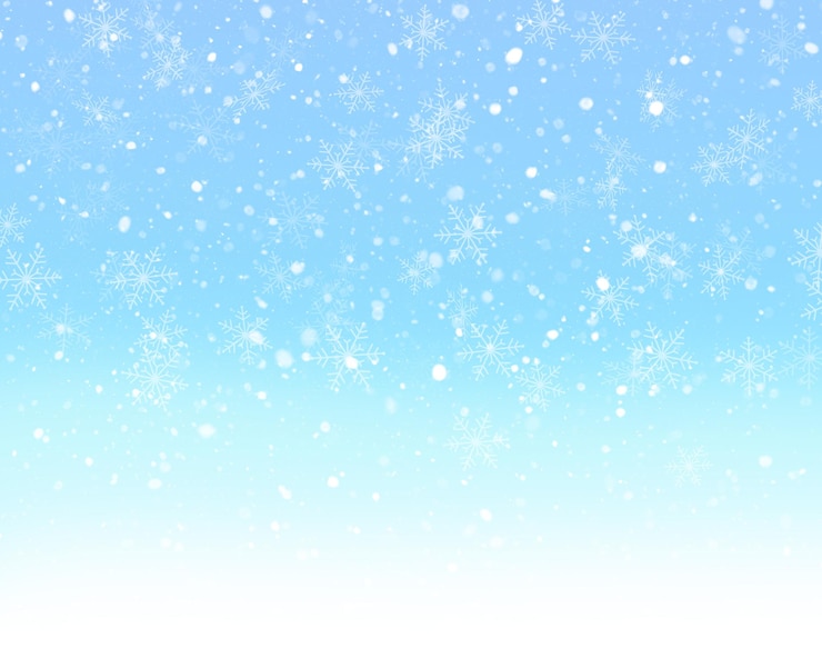 Photo gratuit flocon de neige de noël sur un fond d&#39;aquarelle