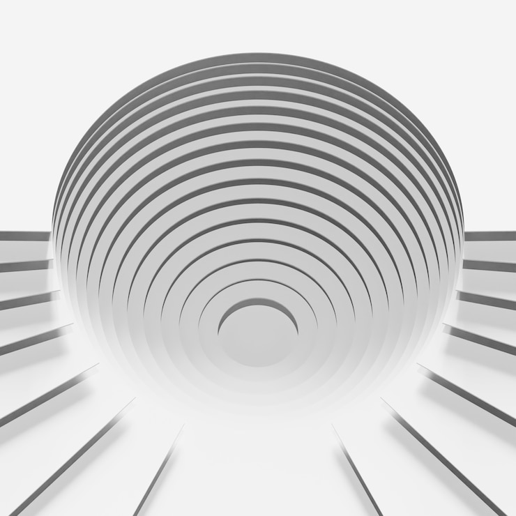 Photo gratuit fond 3d noir et blanc
