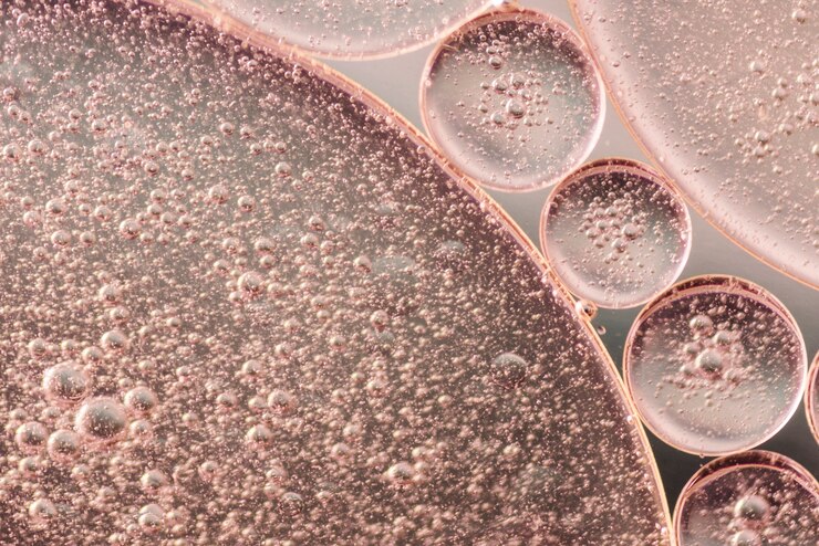 Photo gratuit fond abstrait pétillant rose et marron