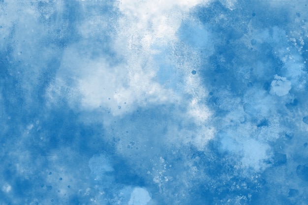 Fond aquarelle bleu