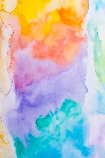 Fond aquarelle coloré abstrait