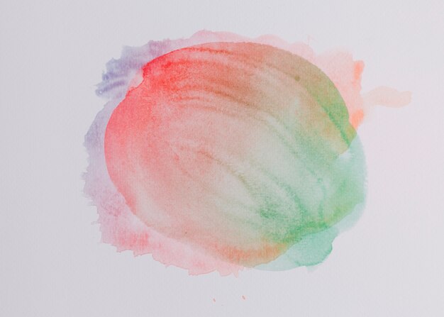 Fond aquarelle moderne avec dessin abstrait