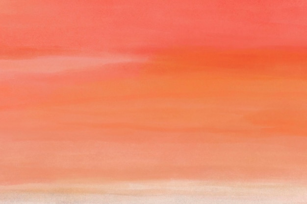 Fond aquarelle orange, dessin abstrait de fond d'écran