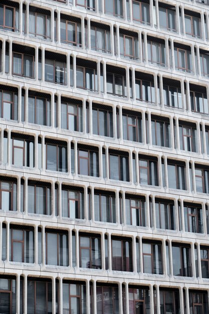 Fond d'architecture d'inspiration brutaliste