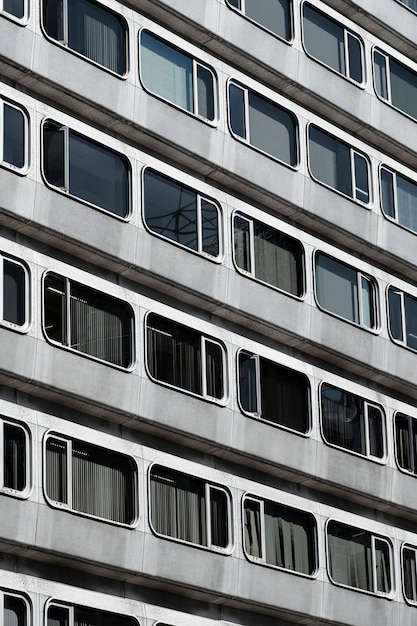 Photo gratuite fond d'architecture d'inspiration brutaliste