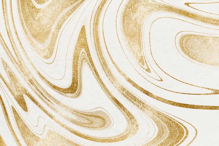 Photo gratuit fond d'art fluide d'or style de luxe