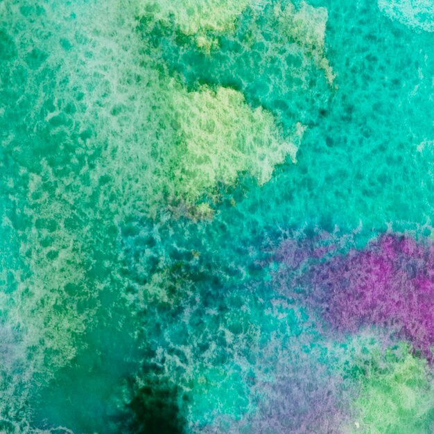 Fond artistique de texture aquarelle colorée