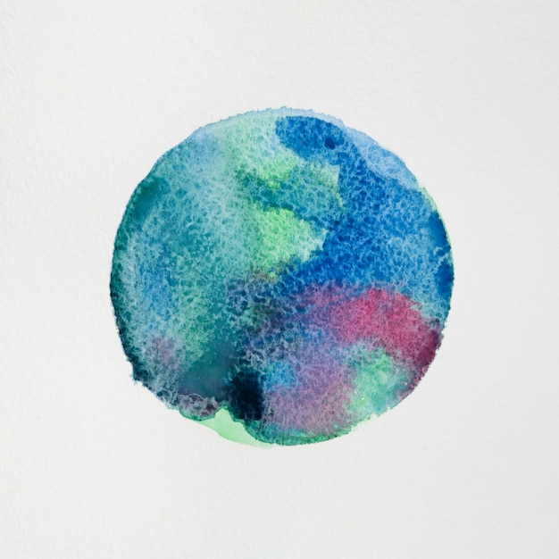 Fond artistique de texture aquarelle colorée