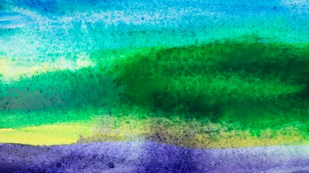 Fond artistique de texture aquarelle colorée