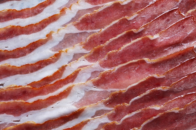 Photo gratuite fond de bacon