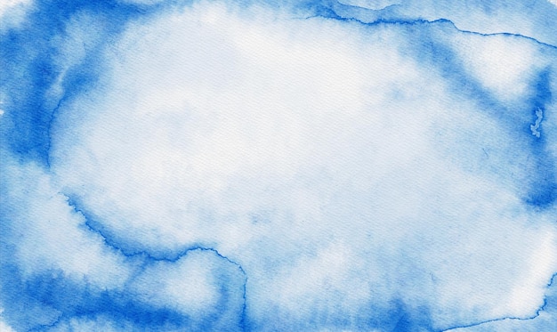 fond bleu aquarelle détaillée