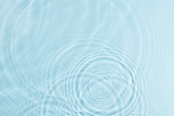Photo gratuit fond bleu, texture d'ondulation de l'eau