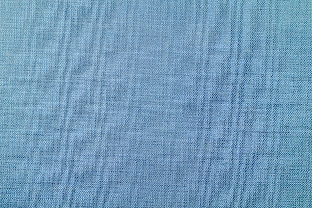 Fond bleu en tissu tissé