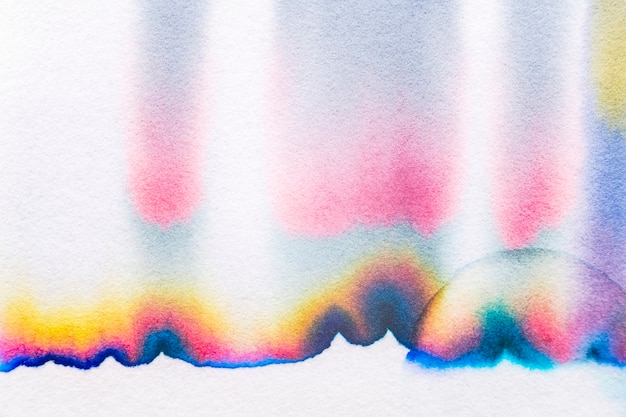 Fond de chromatographie abstrait esthétique dans les tons colorés
