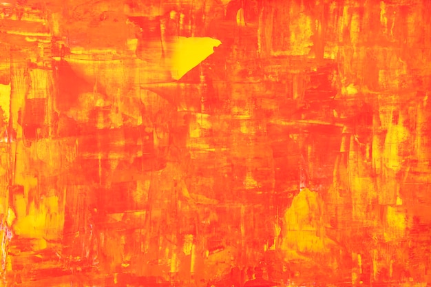 Fond de couleur feu, peinture abstraite texturée avec fond d'écran de couleurs mélangées
