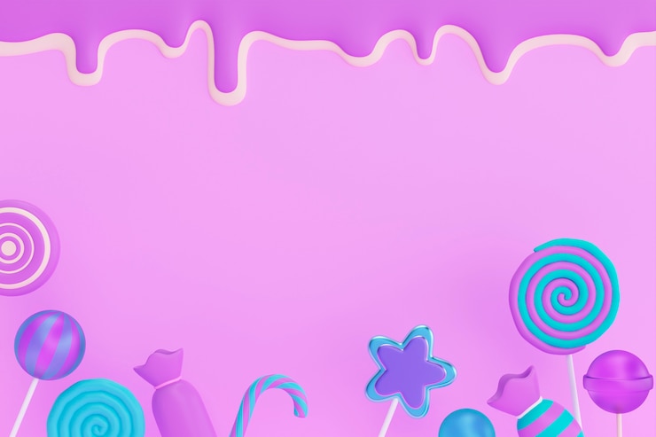 Photo gratuit fond de dessin animé 3d pour les enfants