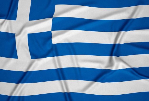 Photo gratuite fond de drapeau grèce réaliste