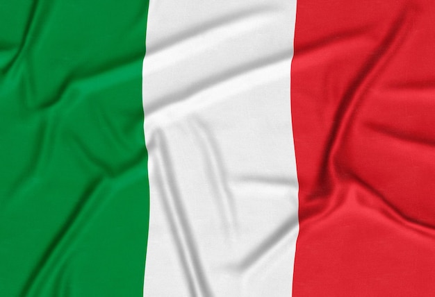 Photo gratuite fond de drapeau italie réaliste