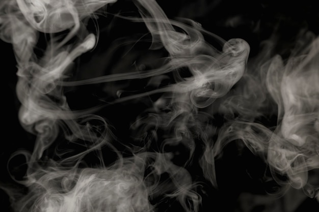 Fond d'écran abstrait sombre, texture fumée