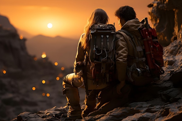 Photo gratuite fond d'écran des astronautes d'aventure