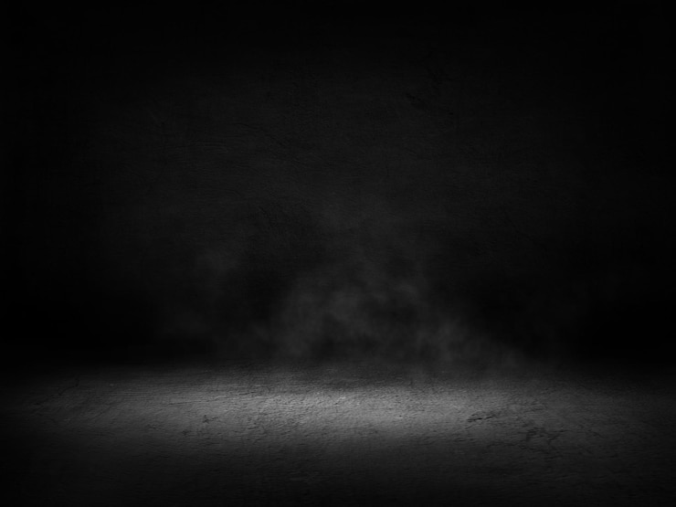 Photo gratuit fond d'écran grunge sombre 3d avec atmosphère enfumée