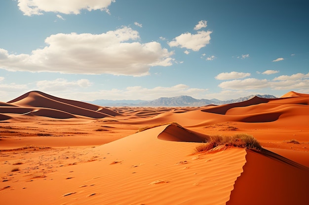 Photo gratuite fond d'écran paysage de dunes du désert