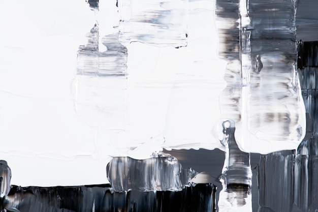 Fond d'écran texturé dans l'art abstrait de la peinture noire